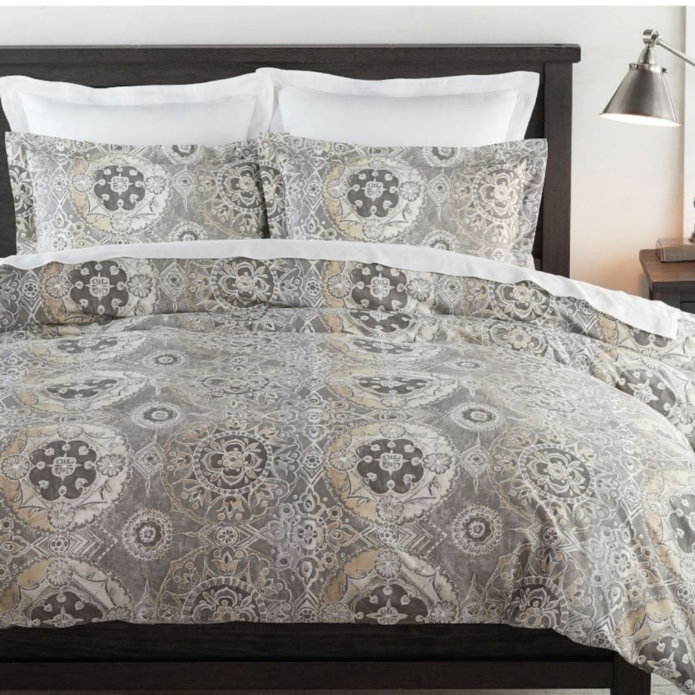 Pottery Barn Jacqueline Duvet and Shams